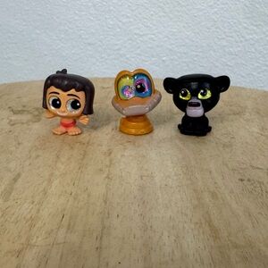 Disney Doorables Jungle Book Mini Figure Lot – 3 Pieces